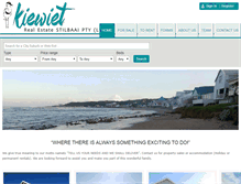 Tablet Screenshot of kiewietproperties.com